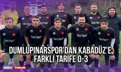 Dumlupınarspor'dan Kabadüz'e Farklı Tarife 0-3