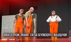 Ödüllü Oyun “Duvar” Fatsa Seyircisiyle Buluşuyor