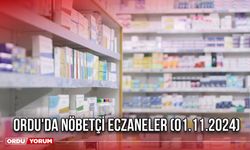 Ordu'da nöbetçi eczaneler (01.11.2024)