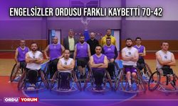 Engelsizler Ordusu Farklı Kaybetti 70-42