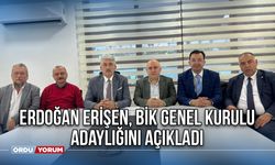 Erdoğan Erişen, BİK Genel Kurulu Adaylığını Açıkladı