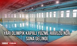 Yarı Olimpik Kapalı Yüzme Havuzu’nda Sona Gelindi