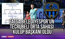 Fatsa Belediyespor'un Tecrübeli Orta Sahası, Kulüp Başkanı Oldu