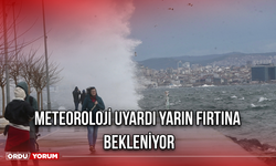 Meteoroloji Uyardı Yarın Fırtına Bekleniyor