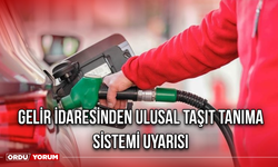 Gelir İdaresinden Ulusal Taşıt Tanıma Sistemi uyarısı