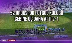 52 Orduspor Futbol Kulübü Cebine Üç Daha Attı 2-1