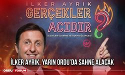 İlker Ayrık, Yarın Ordu’da Sahne Alacak