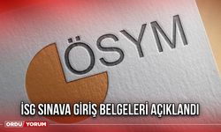 İSG Sınava Giriş Belgeleri Açıklandı