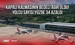 Kapalı Kalmasının Bedeli Ağır Oldu! Yolcu Sayısı Yüzde 34 Azaldı