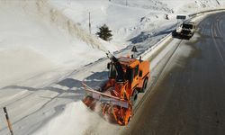 Kara yolları kış hazırlıkları tamamlandı