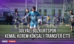 Gülyalı Bozkurtspor, Kemal Kerem Köksal'ı Transfer Etti