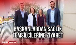 Başkanlardan Sağlık Temsilcilerine Ziyaret