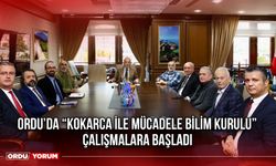 Ordu’da “Kokarca ile Mücadele Bilim Kurulu” Çalışmalara Başladı