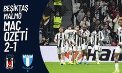 Beşiktaş 2-1 Malmö maç özeti ve golleri izle