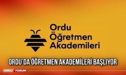 Ordu’da Öğretmen Akademileri Başlıyor