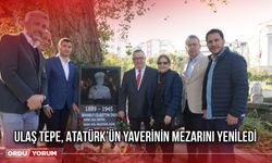 Ulaş Tepe Atatürk’ün Yaverinin Mezarını Yeniledi