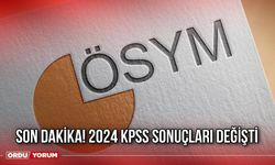 Son Dakika! 2024 KPSS Sonuçları Değişti