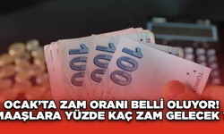 Ocak Zamları Belli Oluyor! Maaşlara Yüzde Kaç Zam Gelecek ?