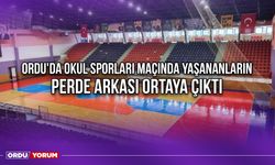 Ordu'da Okul Sporları Maçında Yaşananların Perde Arkası Ortaya Çıktı