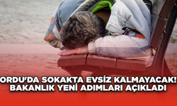 Ordu'da Sokakta Evsiz Kalmayacak! Bakanlık Yeni Adımları Açıkladı