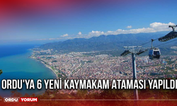 Ordu'ya 6 Yeni Kaymakam Ataması Yapıldı