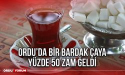 Ordu’da Bir Bardak Çaya Yüzde 50 Zam Geldi