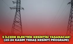 Ordu'nun 5 İlçesinde Yarın Elektrik Kesintisi Yaşanacak! (23-24 Kasım YEDAŞ Kesinti Programı)