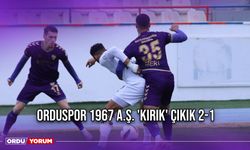 Orduspor 1967 A.Ş. 'Kırık' Çıkık 2-1