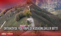 Ortaköyde Yol Yapıldı Küskünlükler Bitti