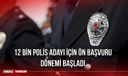 12 bin polis adayı için ön başvuru dönemi başladı