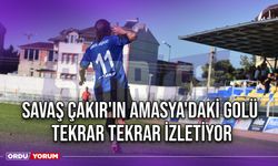 Savaş Çakır'ın Amasya'daki Golü Tekrar Tekrar İzletiyor