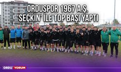 Orduspor 1967 A.Ş. 'Seçkin' İle Top Başı Yaptı