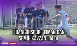 Fidangörspor, 'Liman'dan Semih Kavzan'ı Aldı