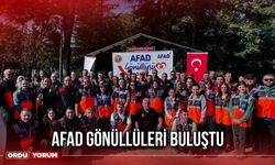 AFAD Gönüllüleri Buluştu