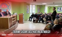 Tarım Sigortası Hatırlatması!