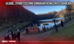 Ulugöl, Ziyaretçilerini Sonbahar Renkleriyle Ağırladı