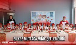 Bu Kez Mutfağa Minik Şefler Girdi