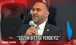 “Sözün Bittiği Yerdeyiz”