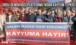 Ordu Demokrasi Platformu’ndan Kayyum Tepkisi