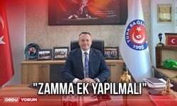 "Zamma Ek Yapılmalı"