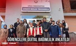 Öğrencilere Dijital Bağımlılık Anlatıldı