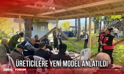 Üreticilere Yeni Model Anlatıldı