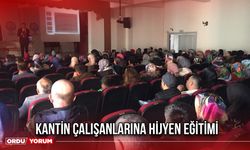 Kantin Çalışanlarına Hijyen Eğitimi