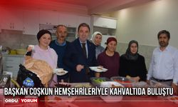 Başkan Coşkun Hemşehrileriyle Kahvaltıda Buluştu