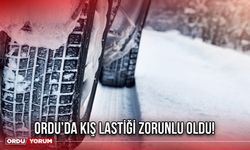 Ordu’da Kış Lastiği Zorunlu Oldu!