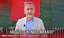 Adıgüzel: “Bu Nasıl Bir Kafa?”