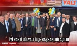 İYİ Parti Gülyalı İlçe Başkanlığı Açıldı