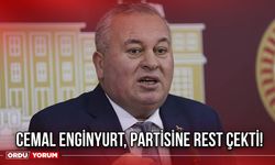 Cemal Enginyurt, Partisine Rest Çekti!