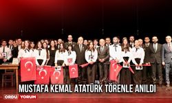 Mustafa Kemal Atatürk Törenle Anıldı