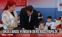 Okullarda Yeniden Ders Başı Yapıldı